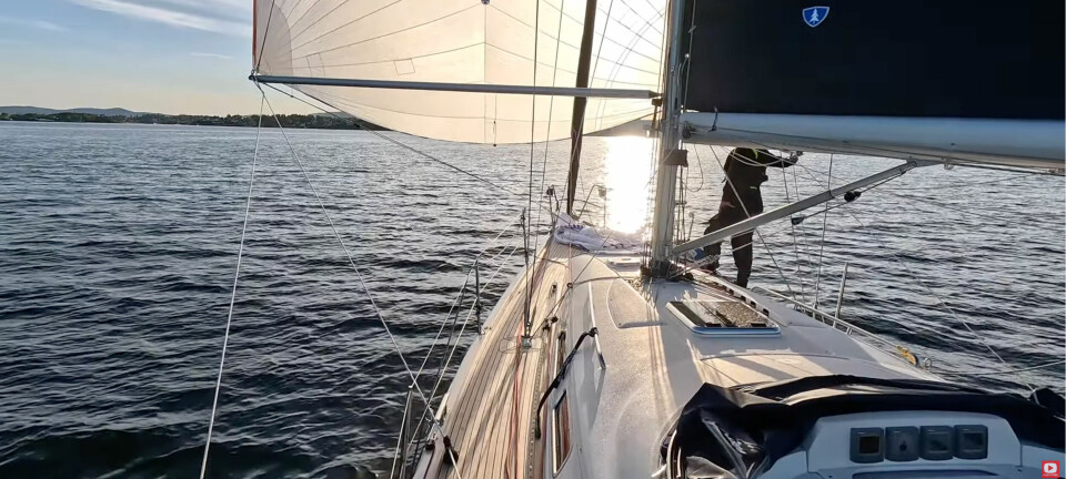 Sender «Live» fra Færderseilasen