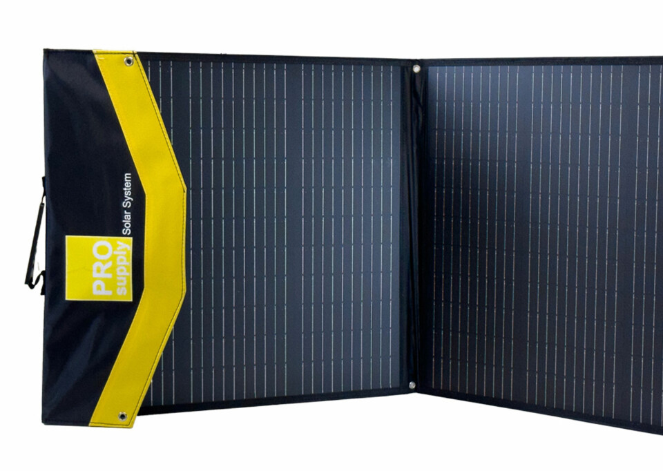 ProSupply Solar 120W sammenleggbart solcellepanel