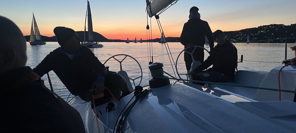 Mållinjen i Færderseilasen blir flyttet