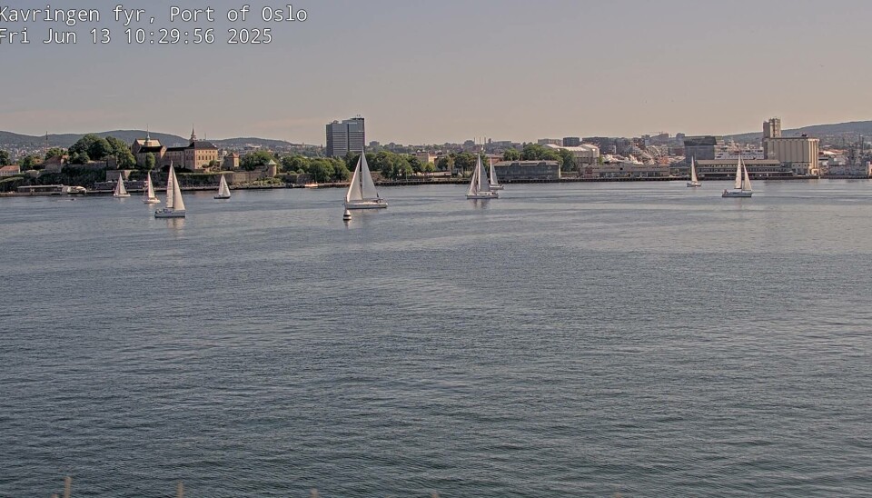 OSLO: Et lett dra ved startområde klokken 10:00