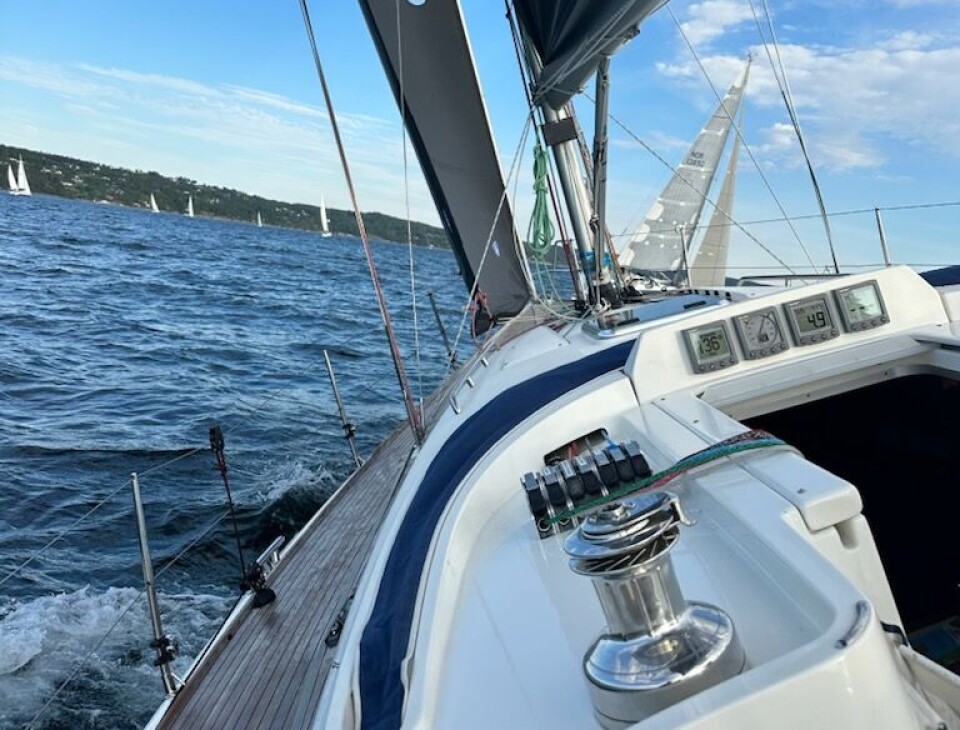 SKRÅTT: Det har vært mer vind og krengning en gjengen var forberedt på.