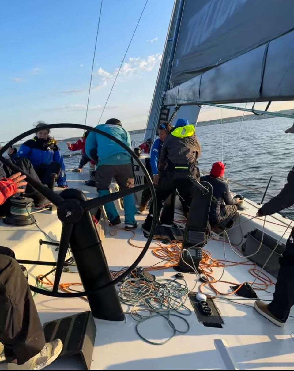 SLAGEN: På babordhalser.