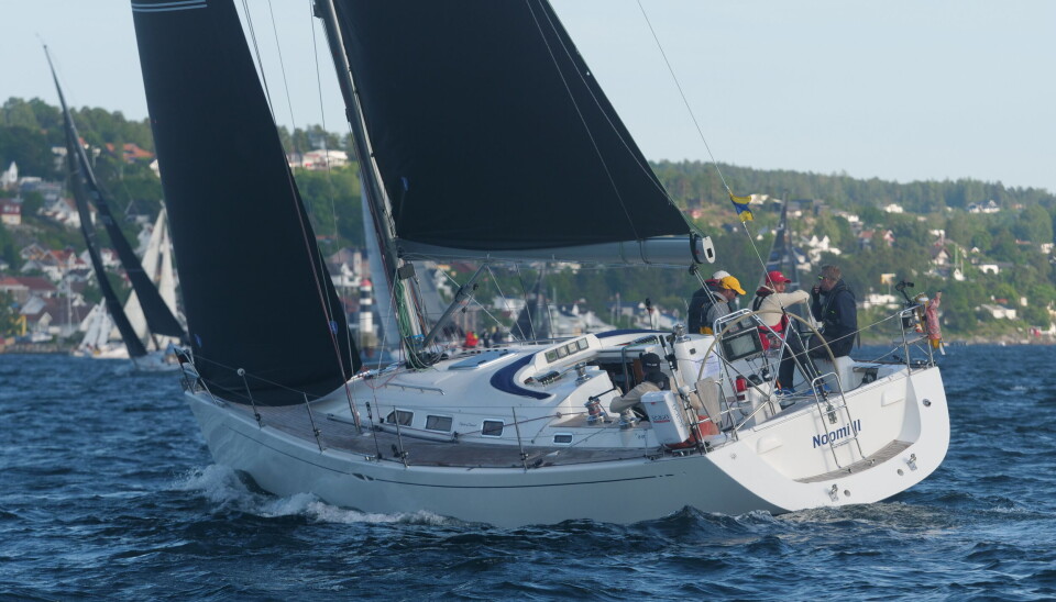 X-40 «Noomi II» i Drøbaksund fredag ettermiddag.