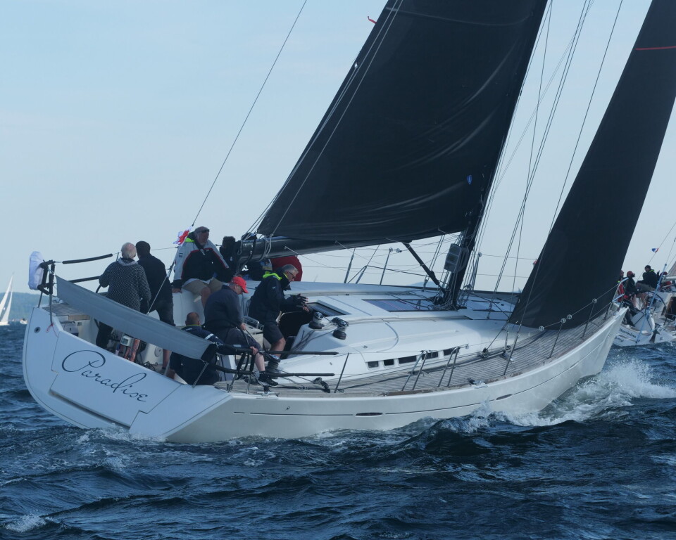 Cruising spinnaker 3: Kjell ARNESEN, First 50 Paradise