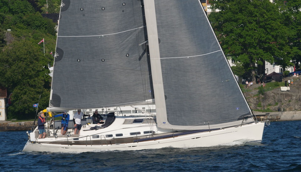 Cruising u/spinnaker 2: Henning Eskeland, X-46 Kunna II