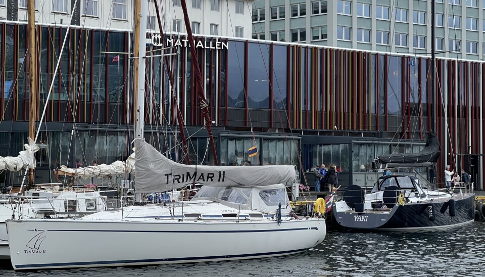 BERGEN. «Trimar 2» og «Yani» i Bergen klar for Shetland Race.