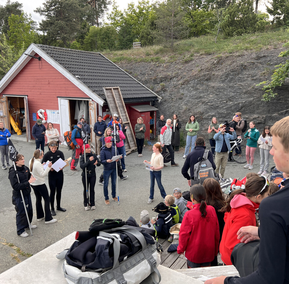 UNGE: antall jolle- og brettseilere i Bærum Seilforening har doblet seg siden i fjor.
