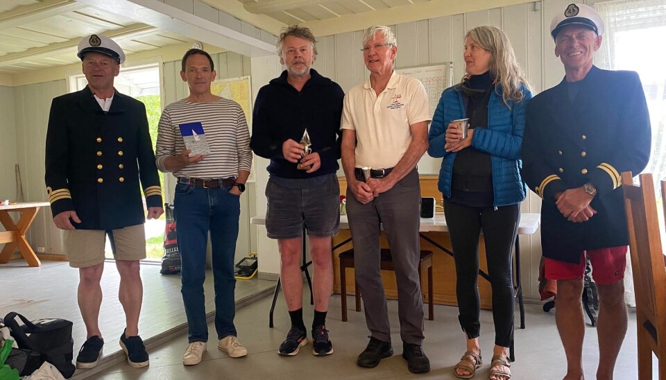 KLASSEVINNERE:
Fra V.
Pål Brudevoll. DSF
Roald Hoem. KNS
Christian Bergh. KNS
Barry Spradbrow.KNS
Helena Rønnquist. KNS
Martin Hellum. DSF.