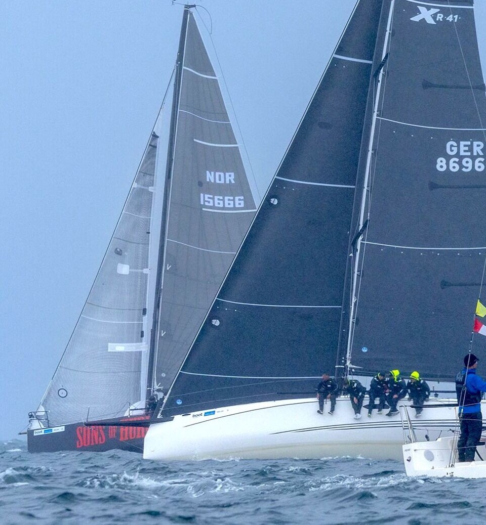 TETT: Det er blitt gamle «Sons of Hurricanes» mot fire nye Xr-41 i Kiel.