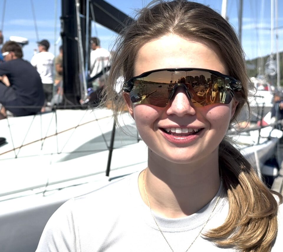 GOD: Maya Gysler er en av de norske favorittene. Vi tok en prat med henne etter Færderseilasen.