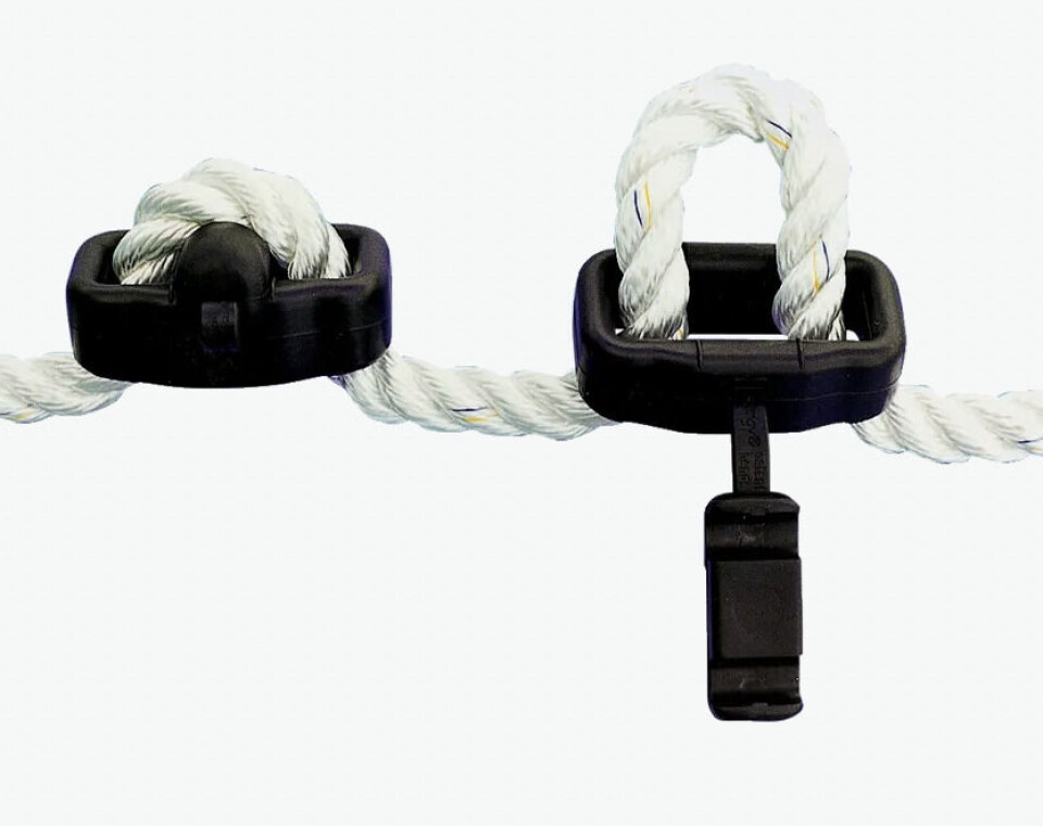 ENKELT: Bungy koster noen hundrelapper og kommer til god nytte. Men for å få nytte, så fest tauet i land, og stram inn fra båten.