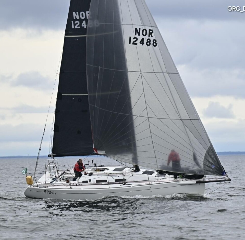 NORSK: First 34.7 «Lethe» er eneste norske båt.