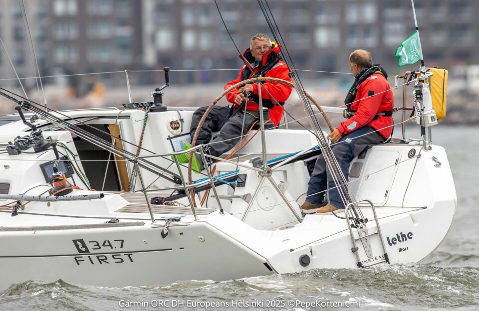 FIRST: Brødrene seiler en First 34.7 som de har brukt mye tid på å optimalisere.