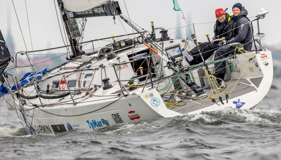 GULL: Svenske First 36.7 »Pro4u» vant begge seilaser og vant EM Klasse C suverent.