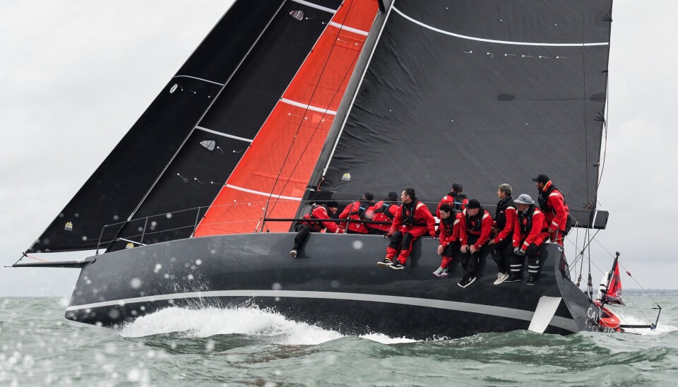 RASKEST:. «Callisto» fra New Zealand vant den lille klassen, mens den store «Caro» bare ble 8. Det gir en femte plass for New Zealand. Admiral’s Cup 2025CowesPhoto: James Tomlinson