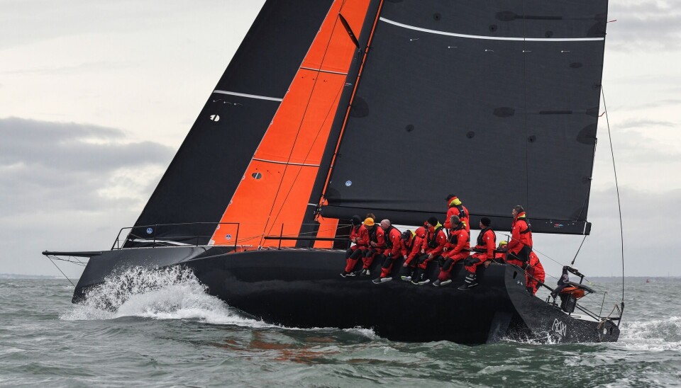 SVENSK: «Ran» fra Sverige åpnet med en tredjeplass. RánRORC Admiral’s Cup 2025CowesPhoto: James Tomlinson
