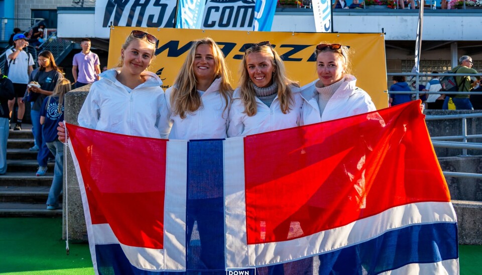 Marie Butler Wang, Pia Tveita, Nora Doksrød (og Pernille Eftang deltok i WASZP Women’s Sprint.