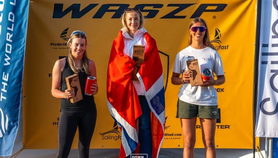 TOPPEN: Pia Henriette Brun Tveita ble best av seilerne med mindre rigg.