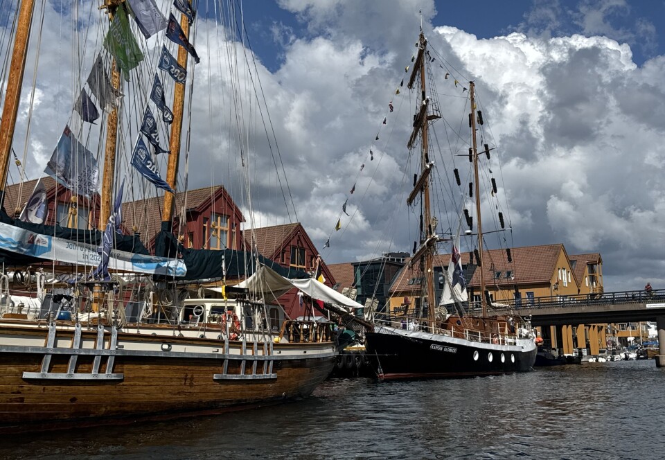 VANT: Polsk seier i etappen fra Aberdeen til Kristiansand i Tall Ship Races.