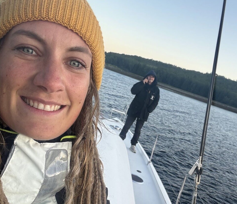 IKKE LEI: Elise har seilt i ti år uten å gå lei og satser på minst ti år til.