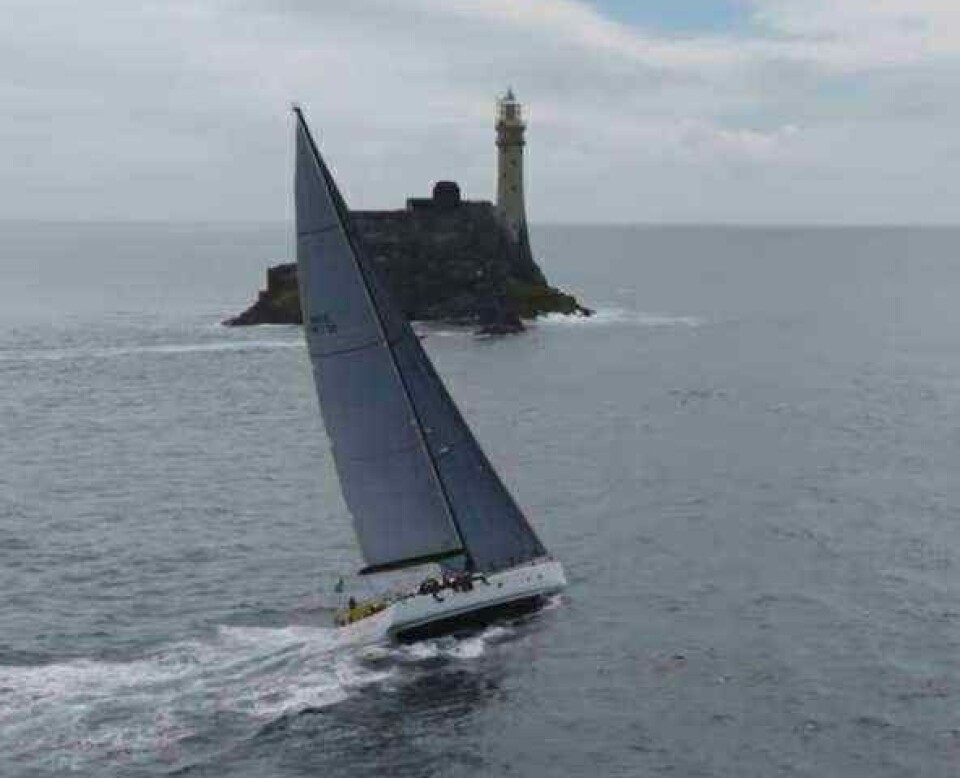 GJENOMFØRTE: «EnderPearl» startet Rolex Fastnet Race også fro to år siden, men fik riggskade og måtte bryte.
