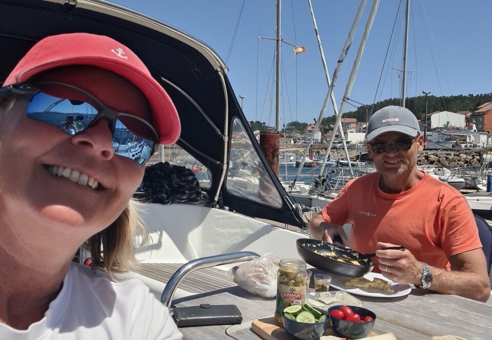 LANGTUR: Anders og Linn Eve drar i år langt med sin 50-fots Jeanneau Sun Odyssey « S/Y Eveline».