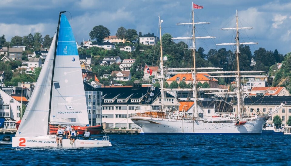 ARENDAL: Seilsportsligaen vil sette preg på sørlandsbyen i August.
