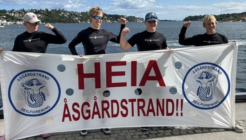 LEDER: Laget vant i Arendal og nå leder de i ligaen.