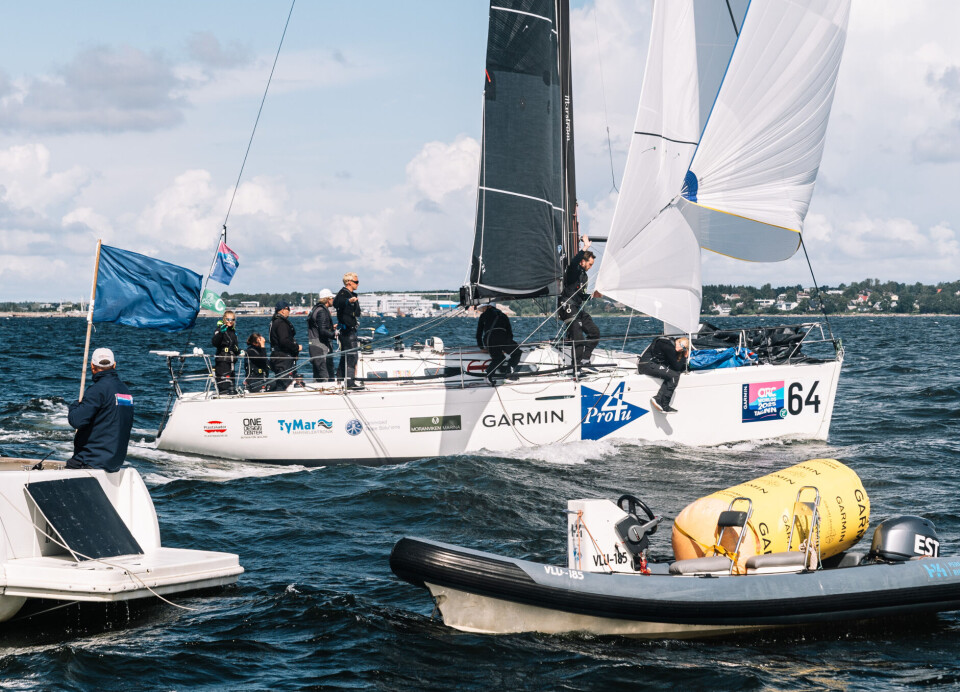 STERK: Svenske Patrik Forsgren kan bli verdensmester med fullt mannskap og doublehanded samme år med First 36.7 «Pro4U».