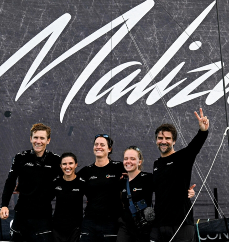 JUBLER: Tyske «Team Malizia» ble nummer to og tok plasseringen som seier.