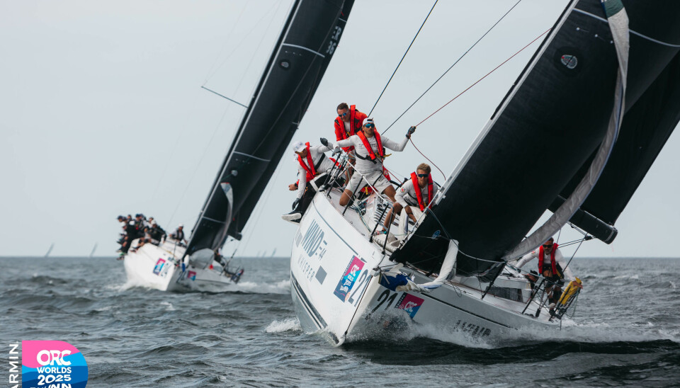 BRONSE: Grand Soleil «Windwisper» med Aksel Magdahl klarte ikke å forsvare sin doble VM-tittel.