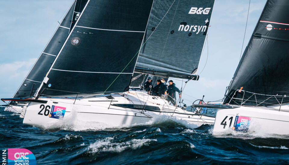 X_YACHTS: Det ble tre Xr-41 blant de fire beste i Klasse B.