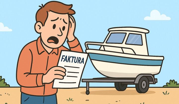 Båtjuss: Faktura mottatt etter mer enn to år