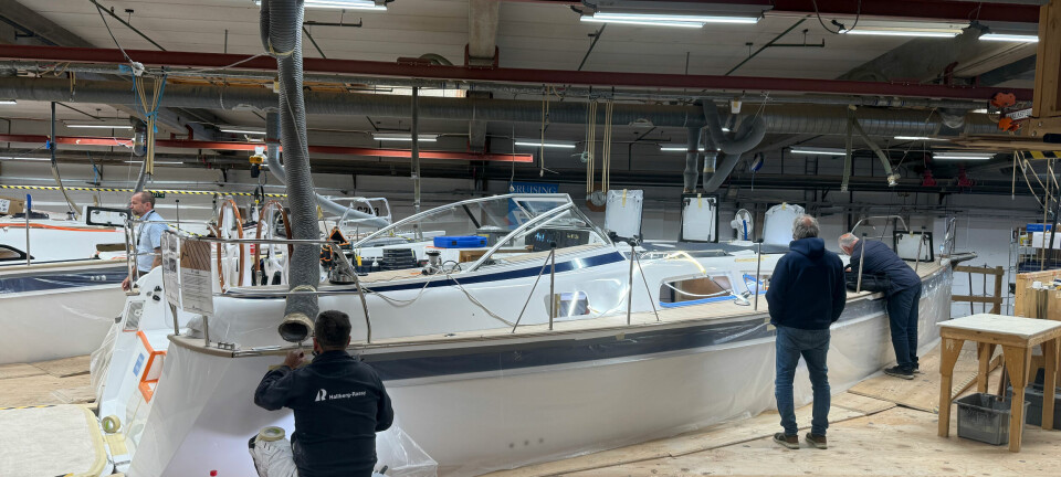 Prøvesmak av nye Hallberg-Rassy 370
