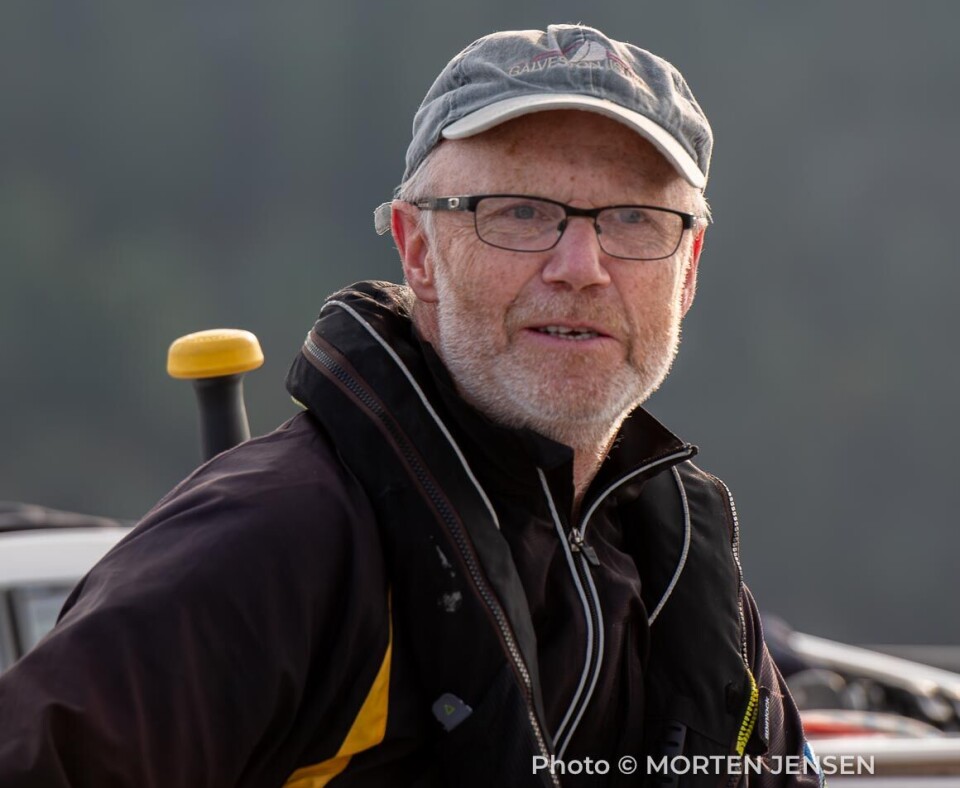 BEST I VEST: Willy Forland fra Ran ligger an til å bli beste vestlandsseiler, men han kan også utfordre seilerne helt i toppen.