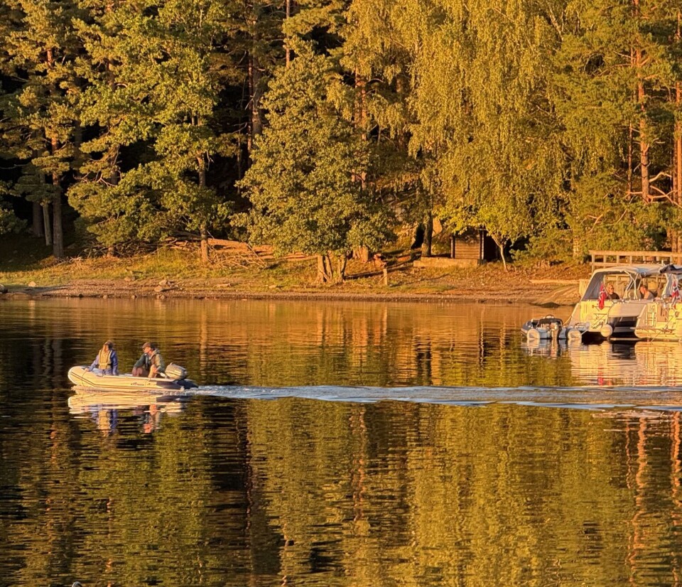 SENSOMMER: Det er deilig på sjøen også i september.
