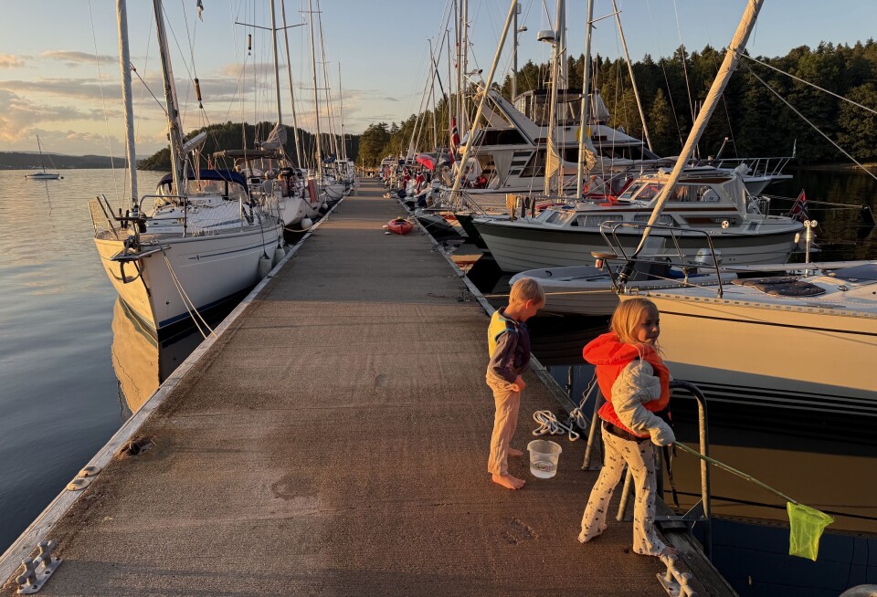 LIV: Heldigvis har barna lov å fiske.