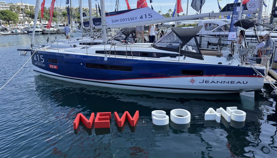 NY: Jeanneau lanserer ny Sun Odyssey 415, også til en hyggelig pris.