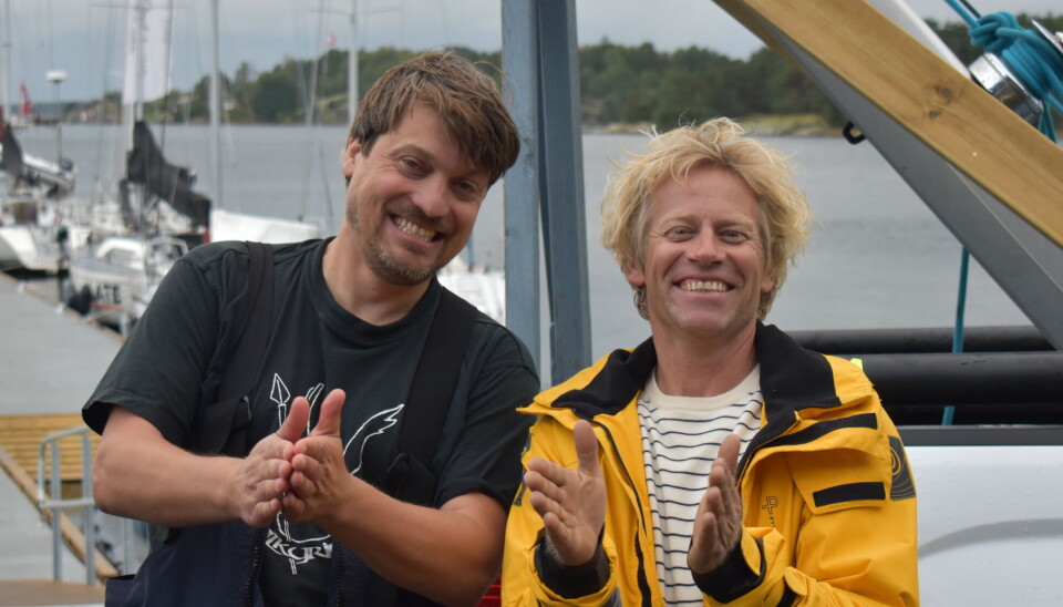 MK BÅT CUP: Vidar seilte regatta med Valkyrien under helgas MK Båt Cup i Løkkevika, som Martin Kamperhaug arrangerte med Sarpsborg seilforening.