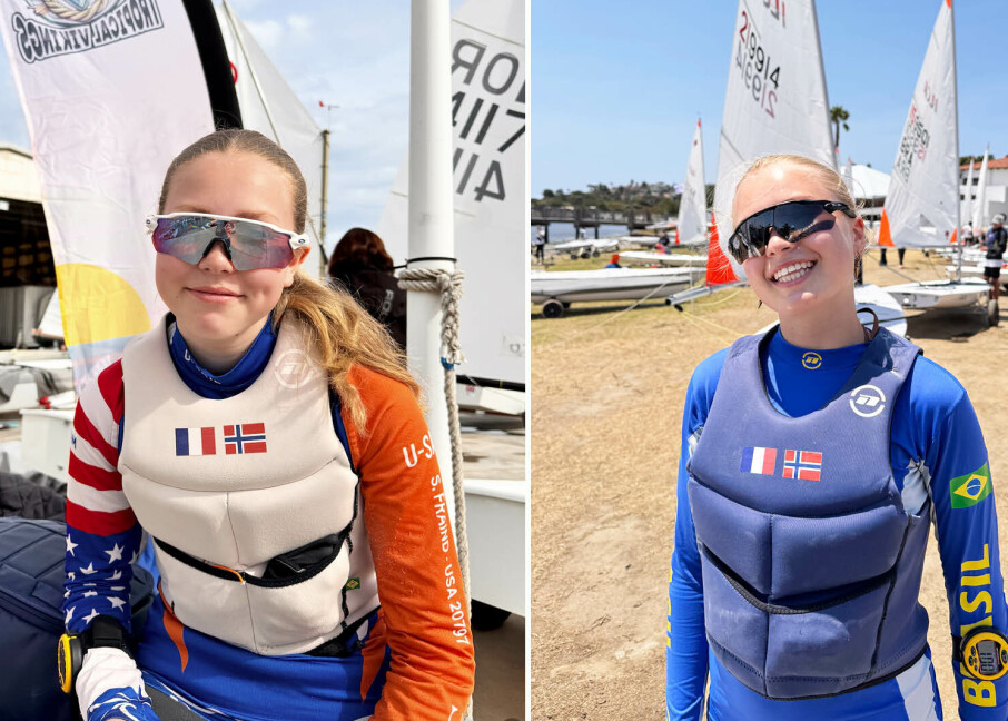 VM i optimist og ILCA 4 med søstre fra Bundefjorden