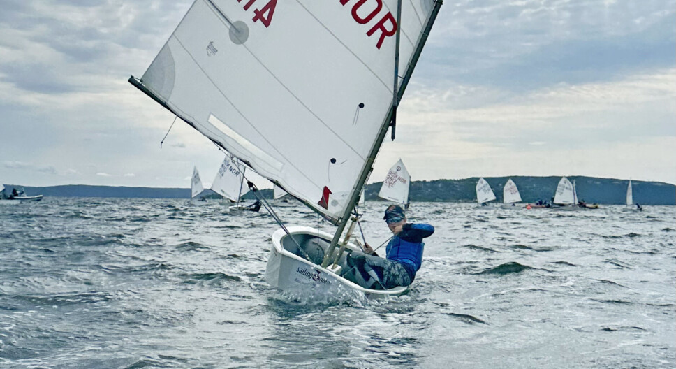 Sterk sommersesong i jolleklassene