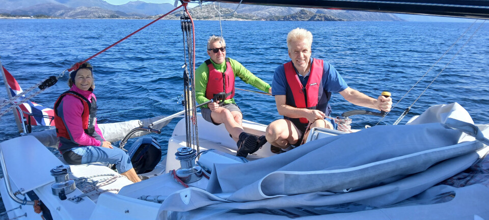 På langtur med trimaran «Sjaman»