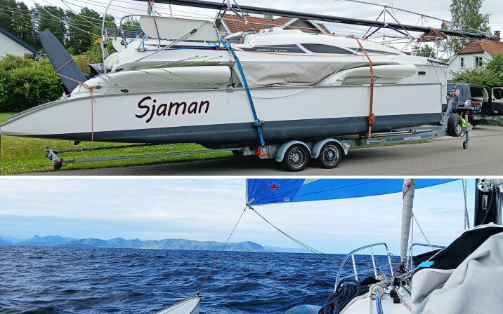 På langtur med trimaran «Sjaman»