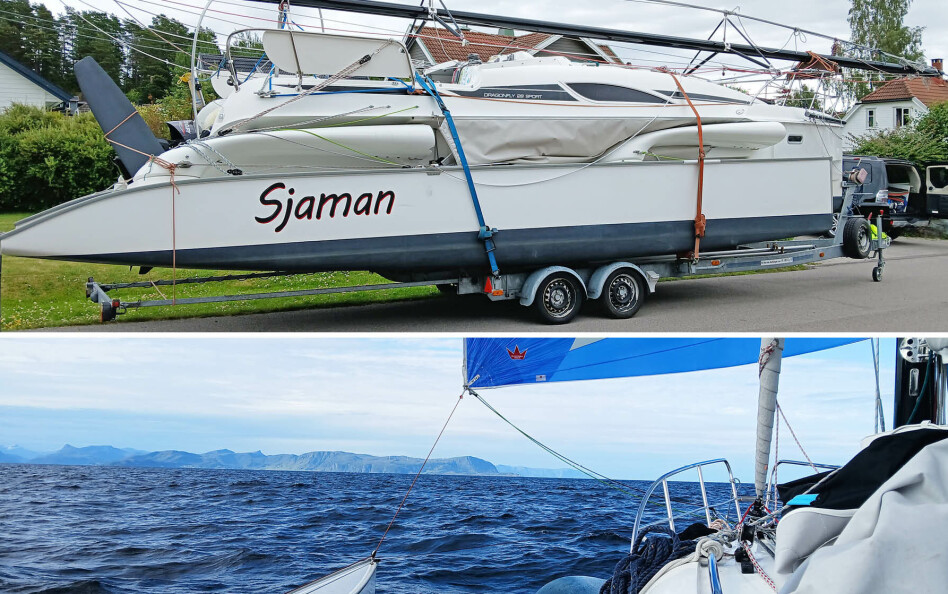 På langtur med trimaran «Sjaman»