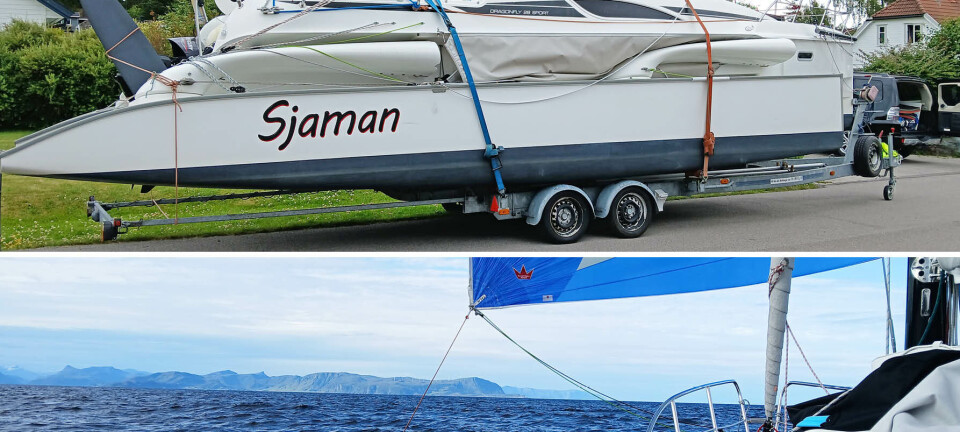 På langtur med trimaran «Sjaman»