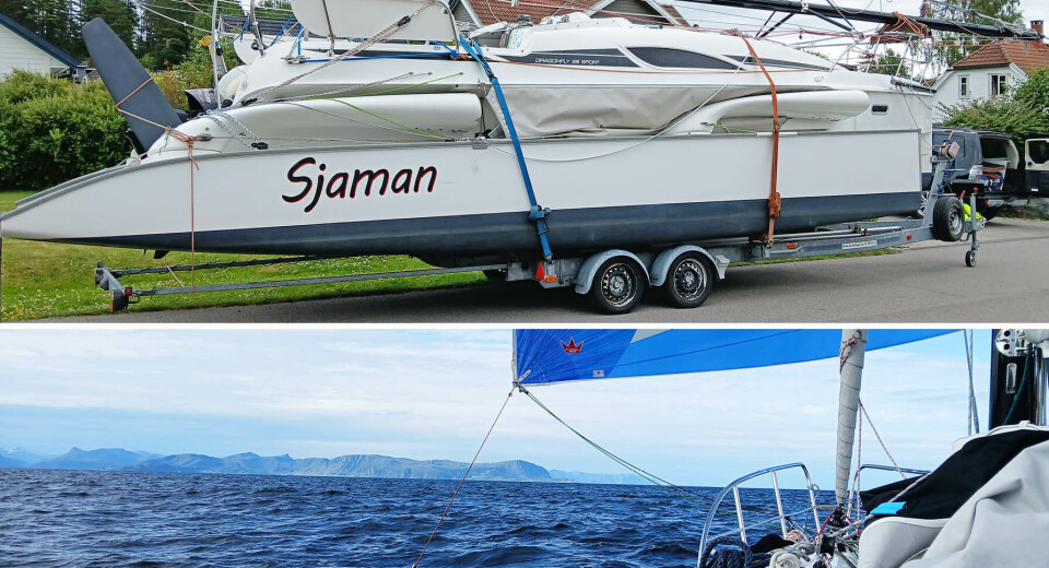 På langtur med trimaran «Sjaman»