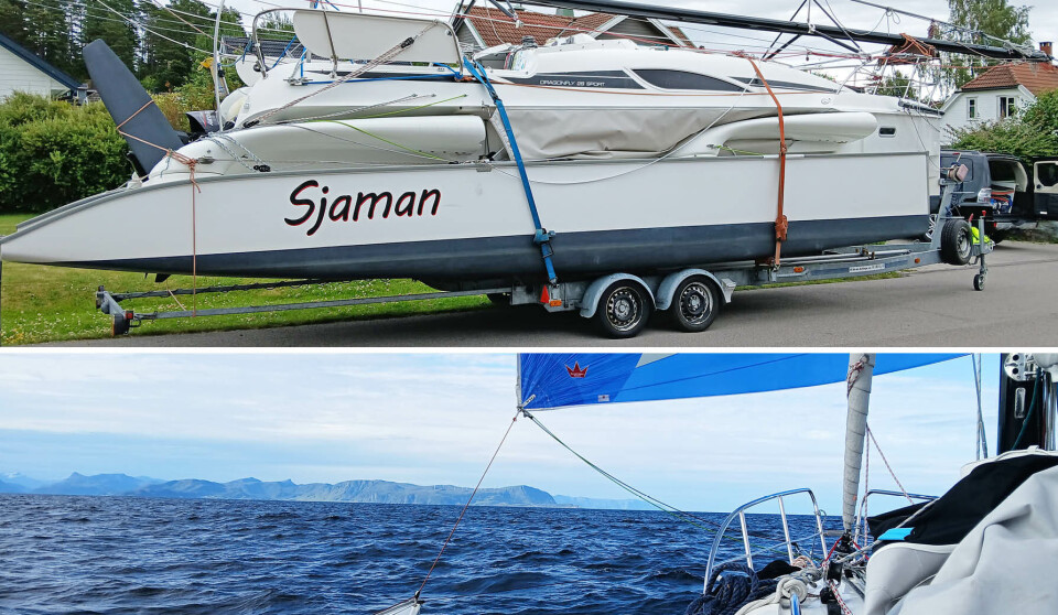 På langtur med trimaran «Sjaman»