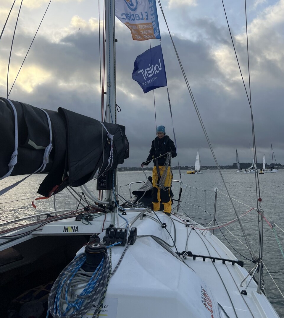LORIENT: På vei til start L'Atlantique