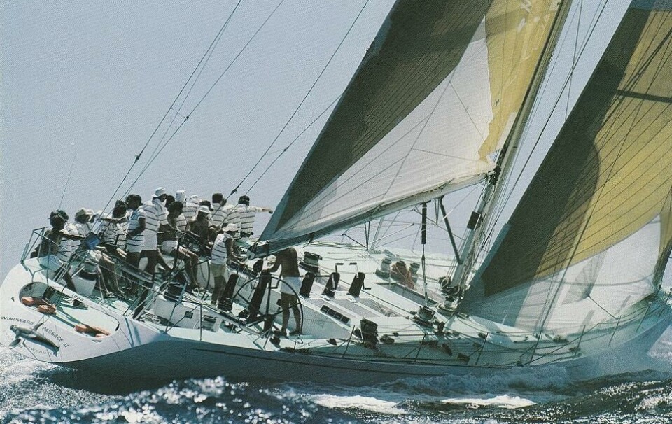 AVANSERT: «Windward Passage» var verdens raskeste havseiler da den var ny i 1988.