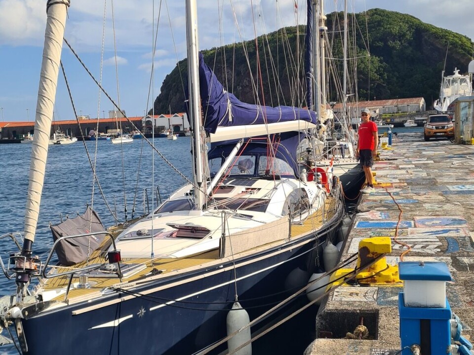 S/Y EVELINE: Med sin 50-foter « S/Y Eveline» la Linn Eve og Anders i år ut på langtur, med planer om å seile et års tid.